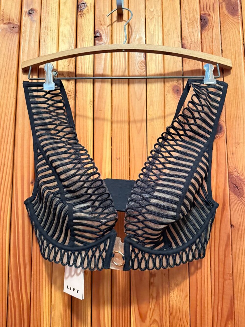 PLUNGE JAZZ NOIR BRA